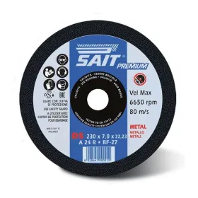 Disco sait premium pro sbavo - 230x7 a24r - mola metallo