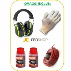 Brushcutter accessories (headphones + gloves + brushcutter line + oil mix)