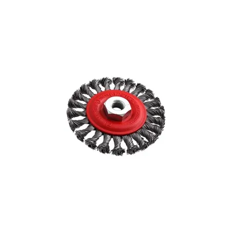 Cup brush m/twisted - art.500 - mm.115 - m14/wire 0.50