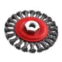 Cup brush m/twisted - art.500 - mm.115 - m14/wire 0.50