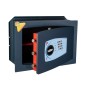 Gold digital safe 340x460x200 wall mounted
