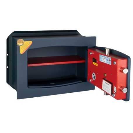 Gold digital safe 270x390x240 wall mounted