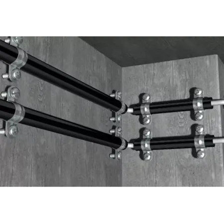 Collars for fischer pipe - diam.20 - pcs.10 -