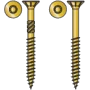 Wood screw torx z.gialla - 4 x 45 -