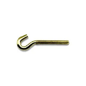 Screw with galvanized hook - m. 6 - l mm.81