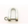 Galvanized shackle - n. 6 1 / 4 - wide right-25