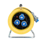 Cable reel with extension - 30 m - 3 2p+t IP67 sockets