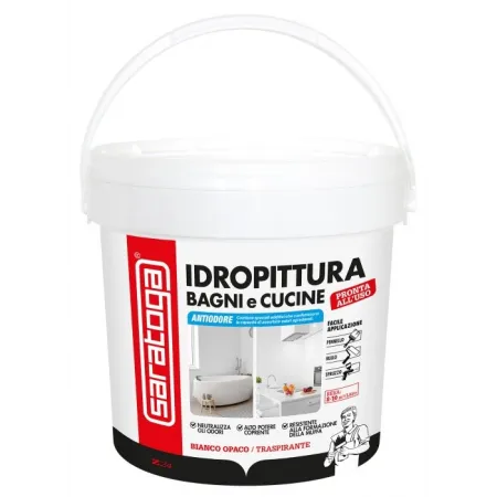Anti-mold and anti-odor paint - z24 - 4 lt. - white