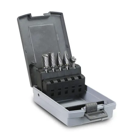 Series of carbide cutters - 6 mm shank. - 5 pieces
