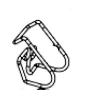 Docma rope guide spring - 119995 - for red iron/nippon winch