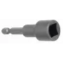 Socket for eternit nuts - 13 square - 1/4" connection