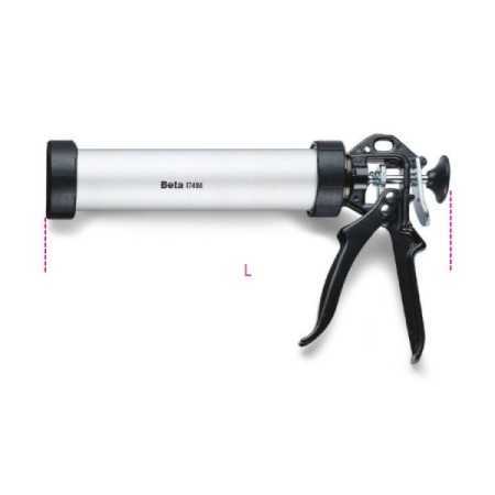 Pistola per silicone      beta - 1749a - ml.360*action 24*