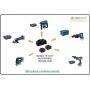 Batteries 2 pcs-5ah + charger - gal 1880 hp 18v -