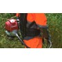 Honda backpack brush cutter - UMR 450T Beast - 4-stroke - 50cc. World first.