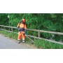 Honda backpack brush cutter - UMR 450T Beast - 4-stroke - 50cc. World first.