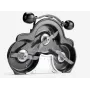 Husqvarna blade plate - combi 103 - for 200 series tractor