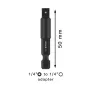 Adapter for bosch bits - for screwdriver - for socket