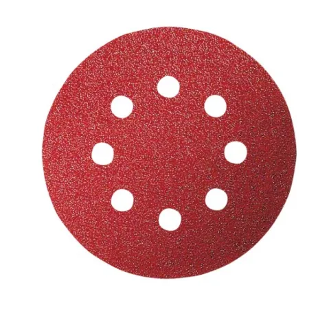 Abrasive sheets d.150 v bosch - 2608605716 - red-gr.40-pcs.5