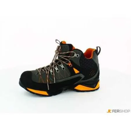 Anthracite/orange boot - size 40 - mountain tech w3 wp s3