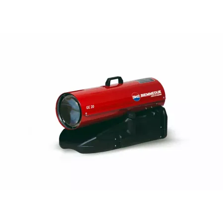 Diesel hot air generator - ge20-20.000 kcal - red - without exhaust