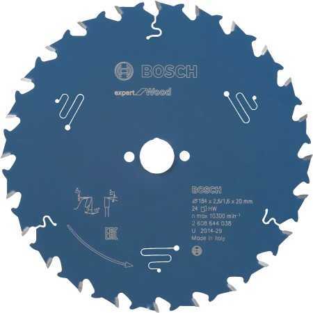 Lama circolare widia     bosch - 184x20-d.24 - expert for wood
