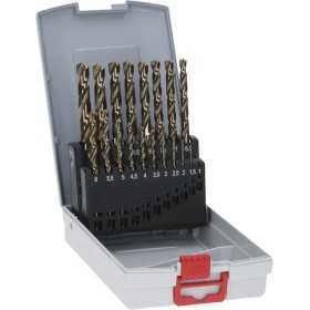 Set of metal drill bits hss-e - bosch cobalt - pcs. 19 from 1-10