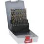 Set of metal drill bits hss-e - bosch cobalt - pcs. 19 from 1-10
