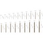 Set of metal drill bits hss-e - bosch cobalt - pcs. 19 from 1-10