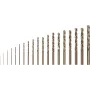 Set of metal drill bits hss-e - bosch cobalt - pcs. 19 from 1-10