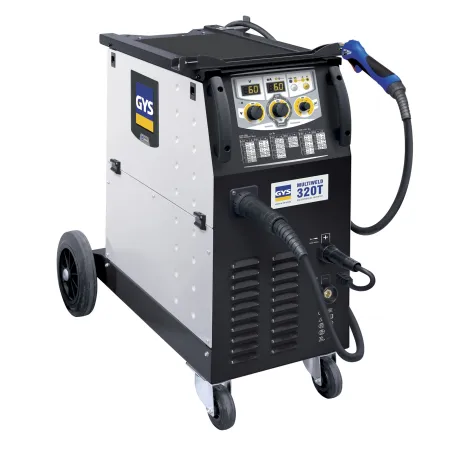 Gys 400v wire welder - multiweld 320t - with mig kit
