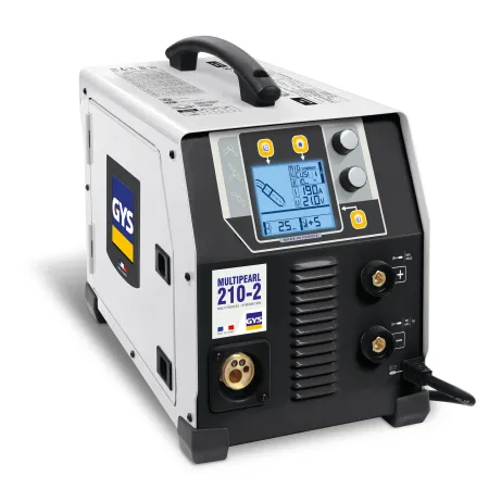 Gys wire welder - multipearl 210-2 - with mma and mig kit