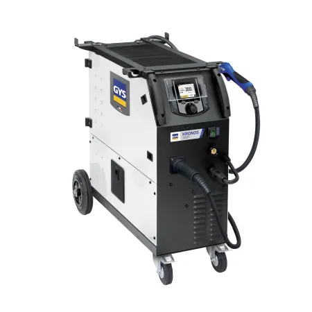 Wire welding machine gys 400v - kronos 320t - c/kit mig