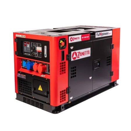 Diesel generator - 12kw/400-12kw230 - silenced 220/380-predisp.ats