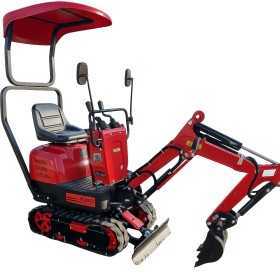 Bluebird Mini Excavator - Mex 600 - WITH ROLL BAR AND HOOD