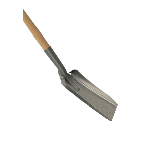 Narrow shovel with handle Mass - 10x30 drain