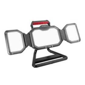 LED strike projector - 50W three-sided - rechargeable battery