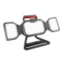 LED strike projector - 50W three-sided - rechargeable battery