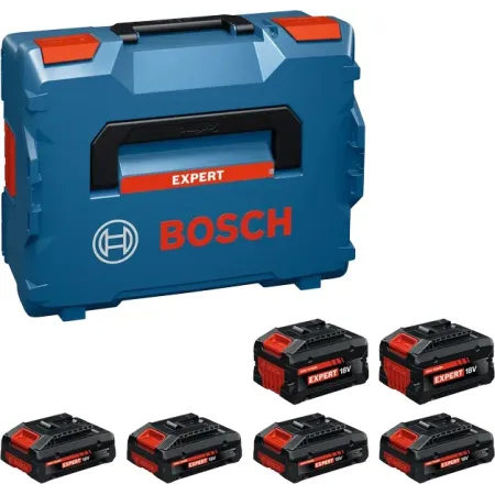 Starter set 6 bat.bosch expert - exba pcs. 6 mixes - 4 of 4ah + 2 of 8ah