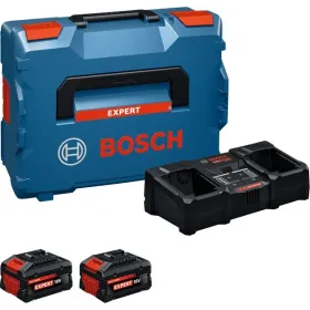 Bosch Expert 8Ah Starter Set - 2 Batteries + Box - + Double Charger