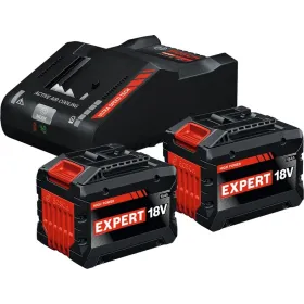 Starter set 15ah bosch expert - 2 batterie 15ah - con caricatore