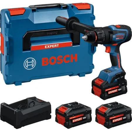 Bosch Expert Drill Driver - EXSR18V-150+Battery - with 2x8Ah Batteries + 1x5.5Ah Charger