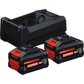 Starter set 5.5ah bosch expert - 2 5.5ah batteries - with charger