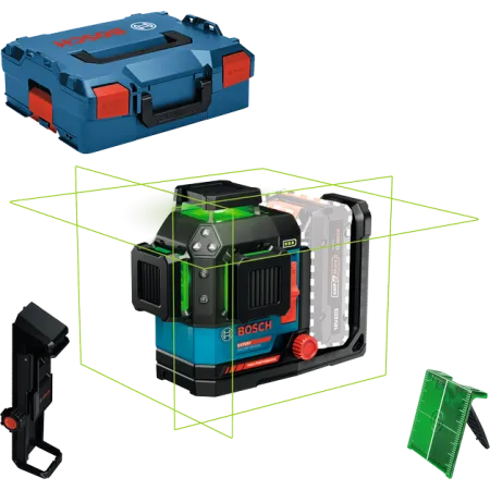 Laser level 1 bosch expert - exll18v-120-33cg - naked