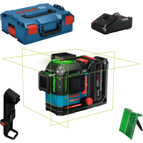 Bosch expert 2 laser level - exll18v-120-33cg - with accessories and battery+charger.