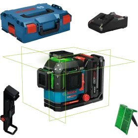 Bosch expert 2 laser level - exll18v-120-33cg - with accessories and battery+charger.