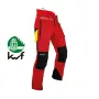 Pfanner cut-proof trousers - size l gladiator - fan red