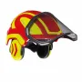 Pfanner Protos Helmet - Forest - Red/Yellow