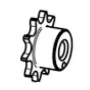 Docma pinion - 119290 - for vf150 a