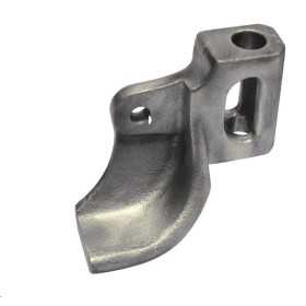 Eyelet hook with docma hole - vertical - for bolt-iron-nippon winches