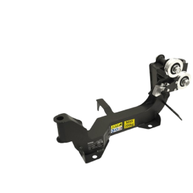 U-shaped lifting saddle - for winches - bolt-iron-nippon docma